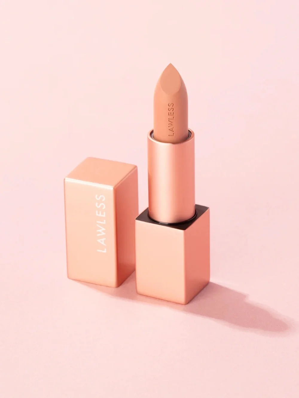 LAWLESS Forget the Filler Lip-Plumping Line-Smoothing Satin Cream Lipstick